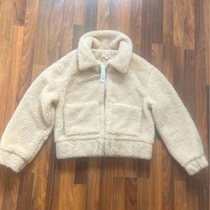 Oversized Sherpa Coat